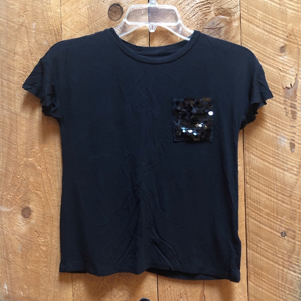 Art Class Girl’s Black Tee